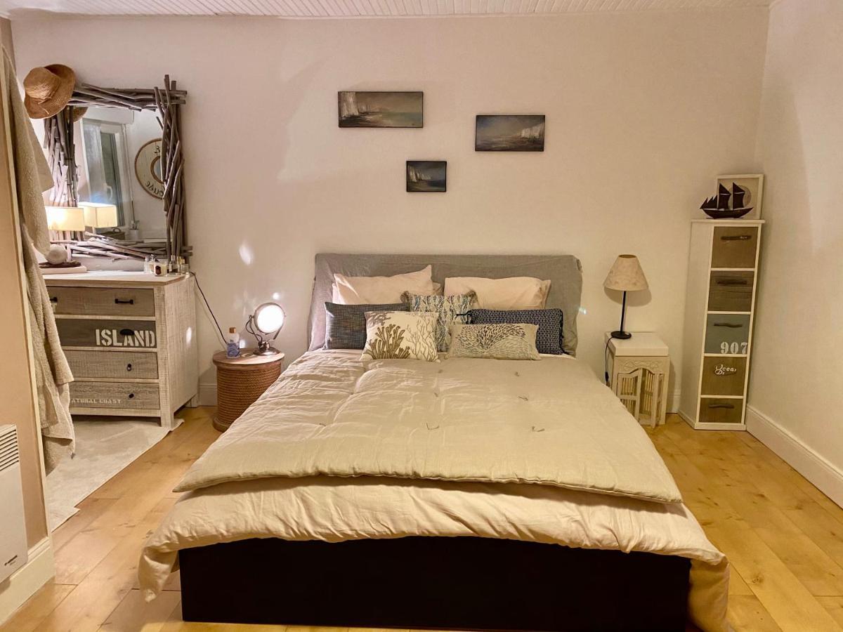 Le Tréport Cosy Gwen, Bel Appartement Vue Mer Laterale المظهر الخارجي الصورة